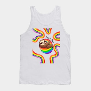 Sloth is love Tank Top